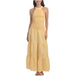 THE WOLF GANG Ostia Maxi Dress